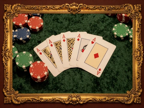 Speed Blackjack Slot Artwork im Vintage-Poster-Stil